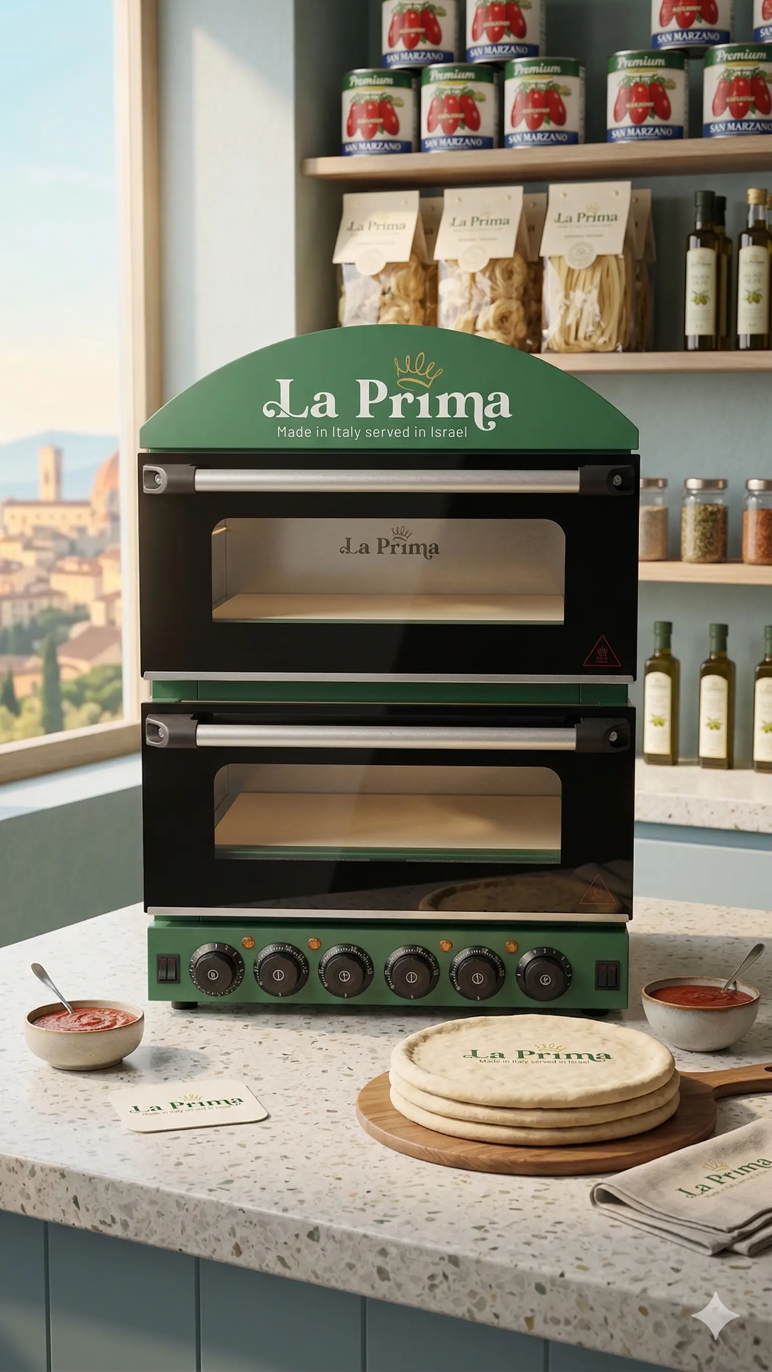 תנור Grande שתי קומות